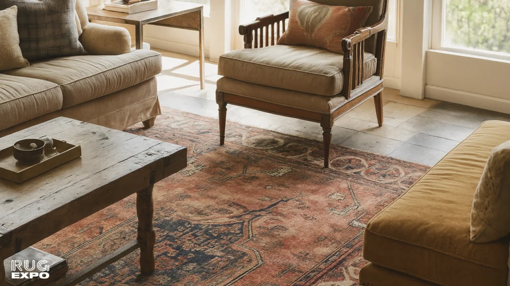 Oriental rug for small spaces