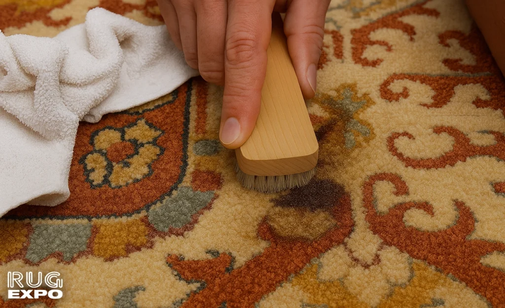 Persian rug stain removal