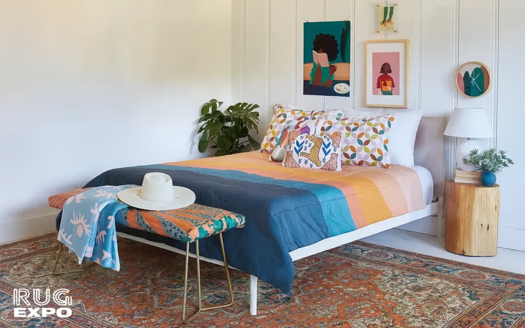 bedroom rug ideas