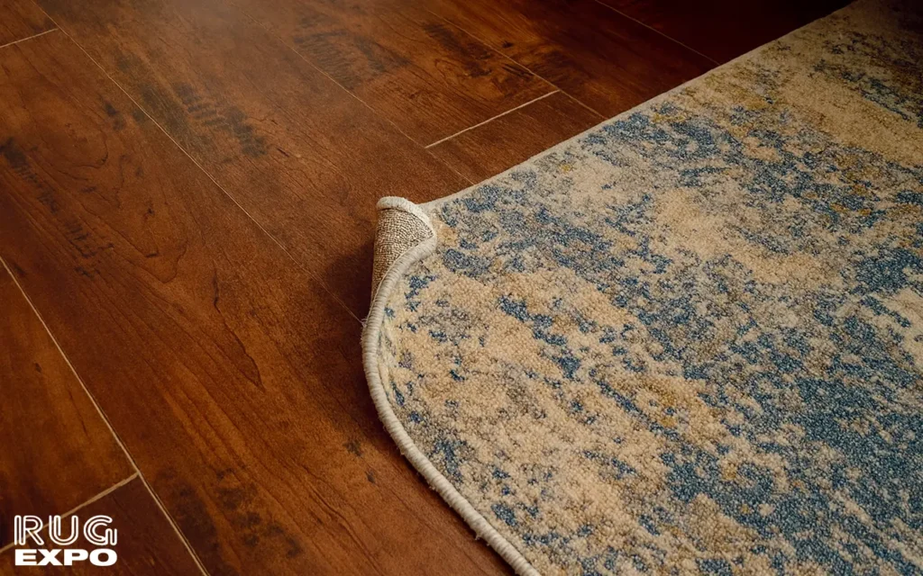 prevent rug curling