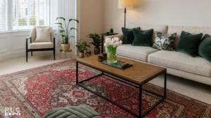 Oriental rug for small spaces