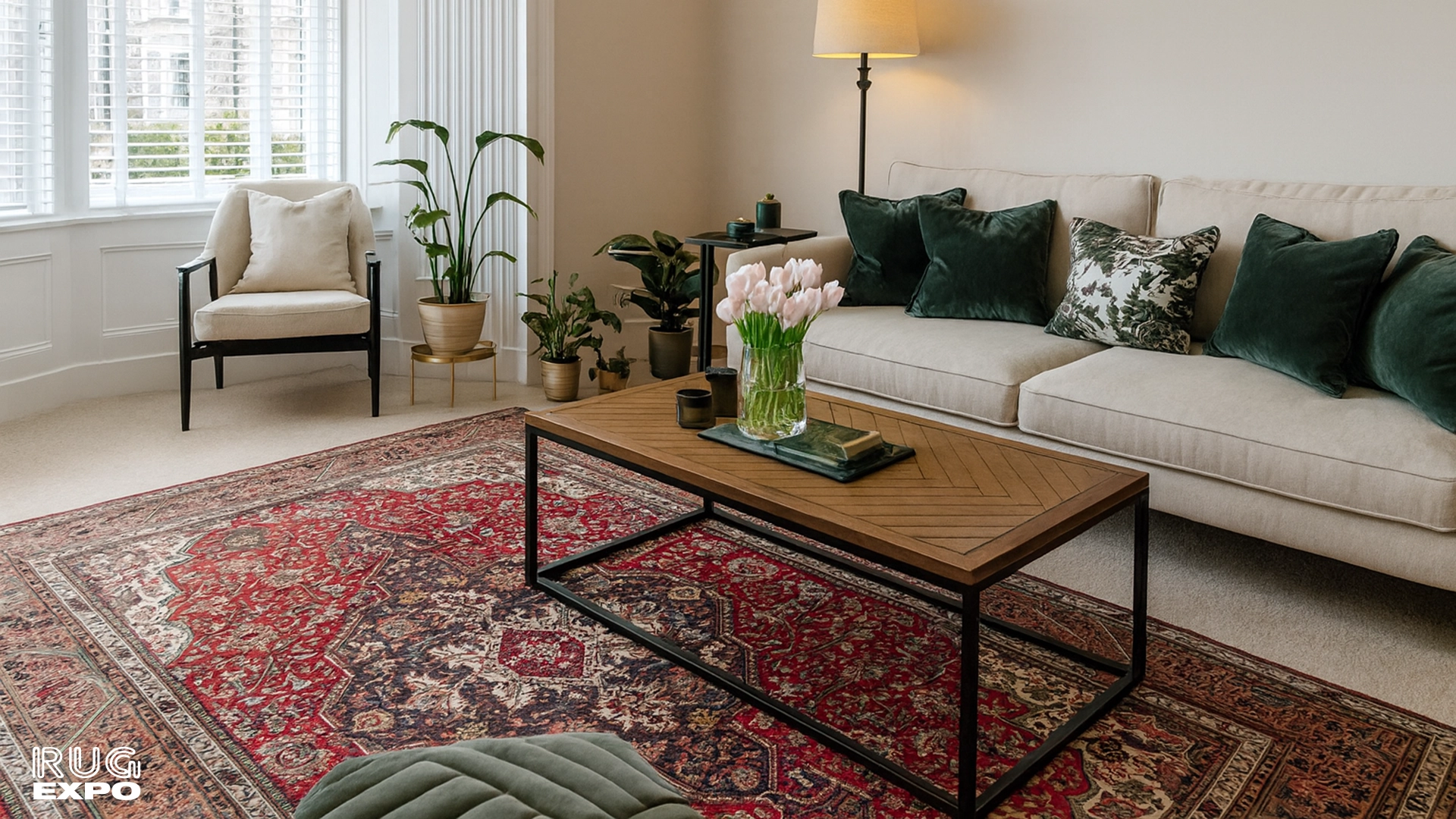 Oriental rug for small spaces