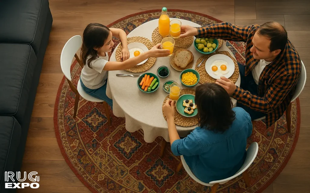 round dining room rug​
