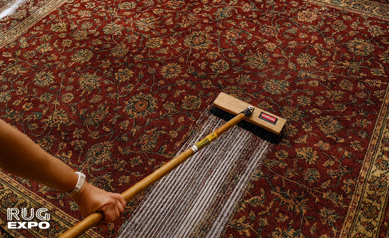 how to clean a Persian rug