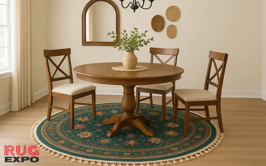 round dining room rug​