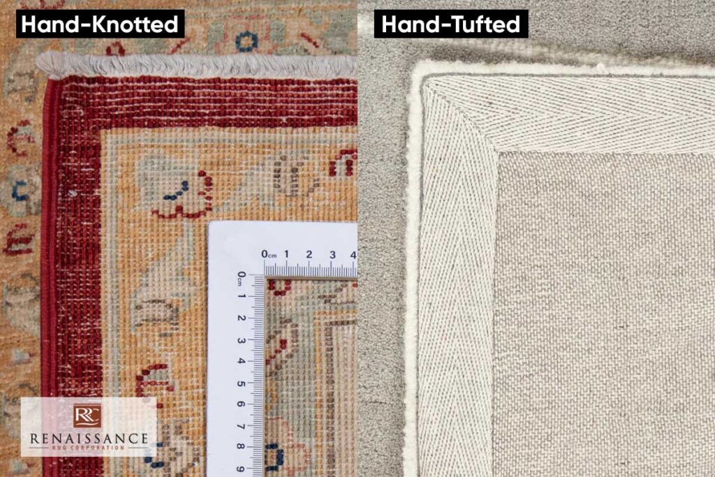 Hand-Knotted vs Hand-Tufted Rugs