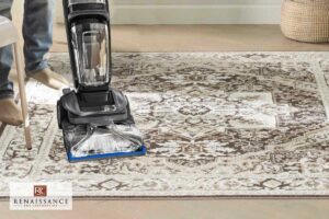 clean a rug with a steam cleaner