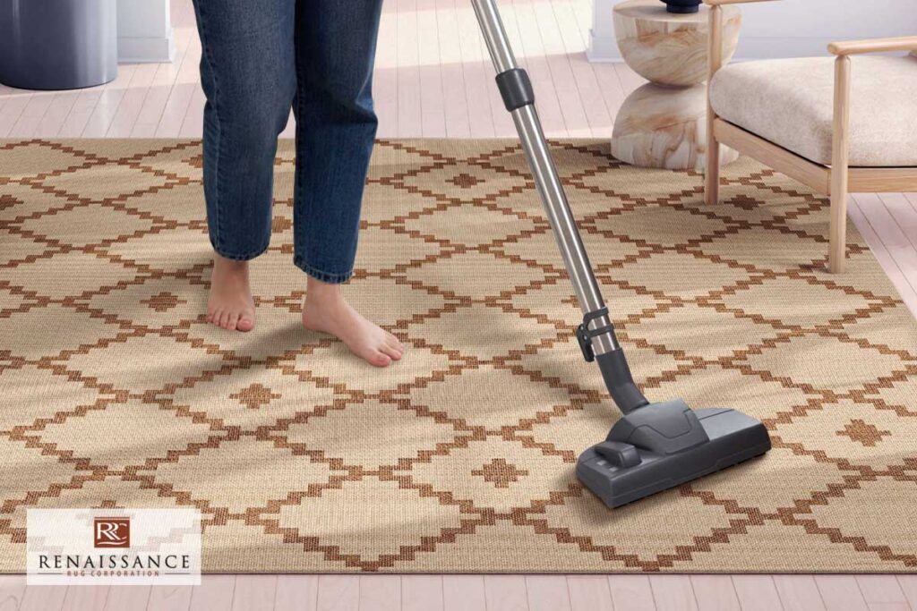 Clean Flatweave Rug