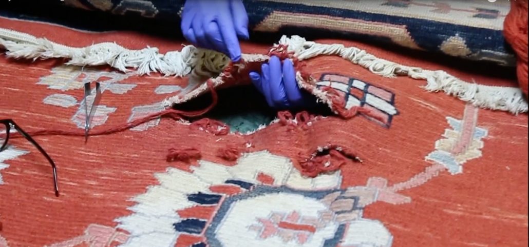 Rug Damage- Protecting and Repairing your Investment