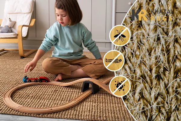 Are jute rugs good for high traffic areas?