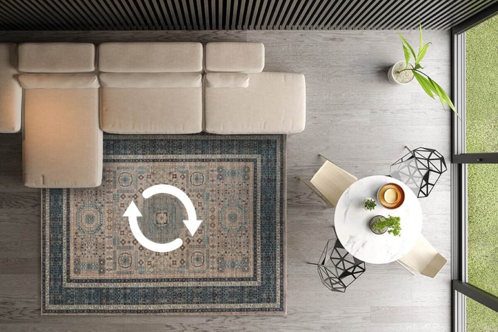 why rotate your rug