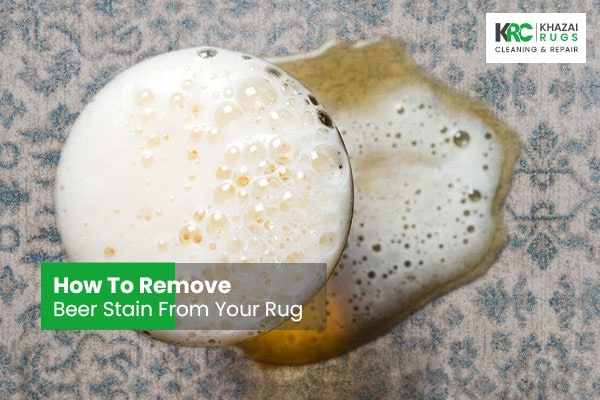 How To Remove Beer Stain From Your Rug