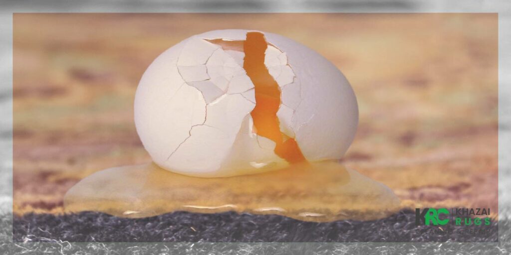 How To Remove Egg Stain From Your Rug
