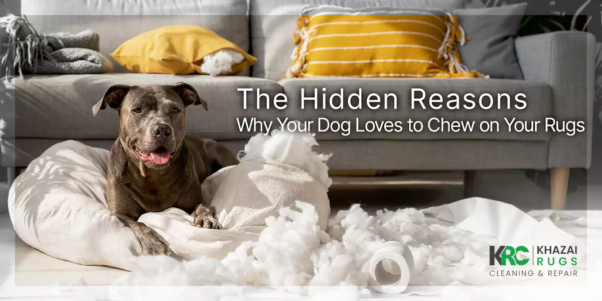 How to Stop Your Dog from Chewing Your Oriental Rug Khazai Rug Cleaning and Repair