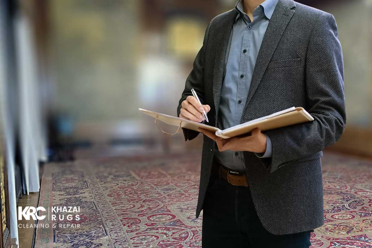 how to authenticate a rug