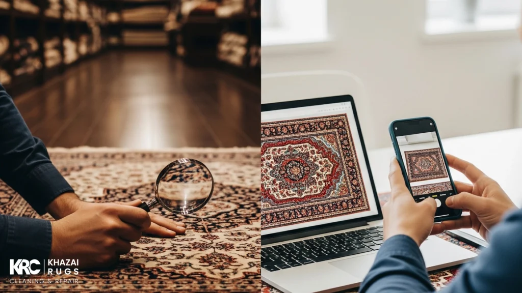 Online Rug appraisal VS In Person Appraisal