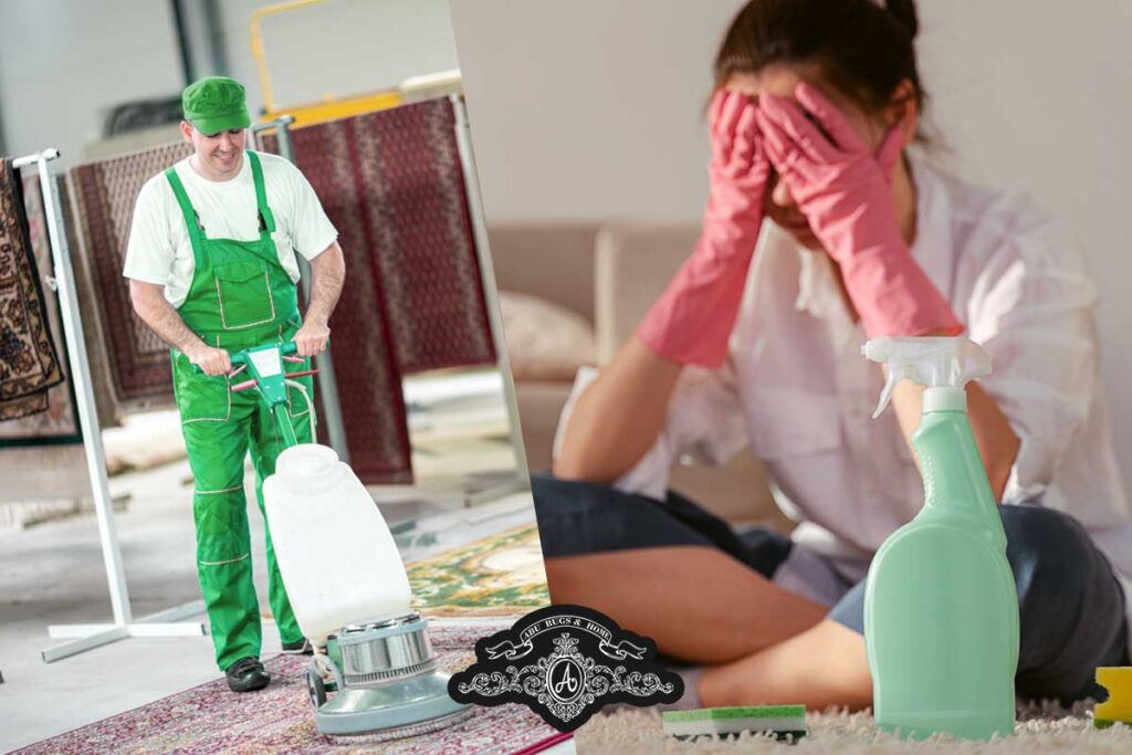 Compare DIY vs. professional rug cleaning