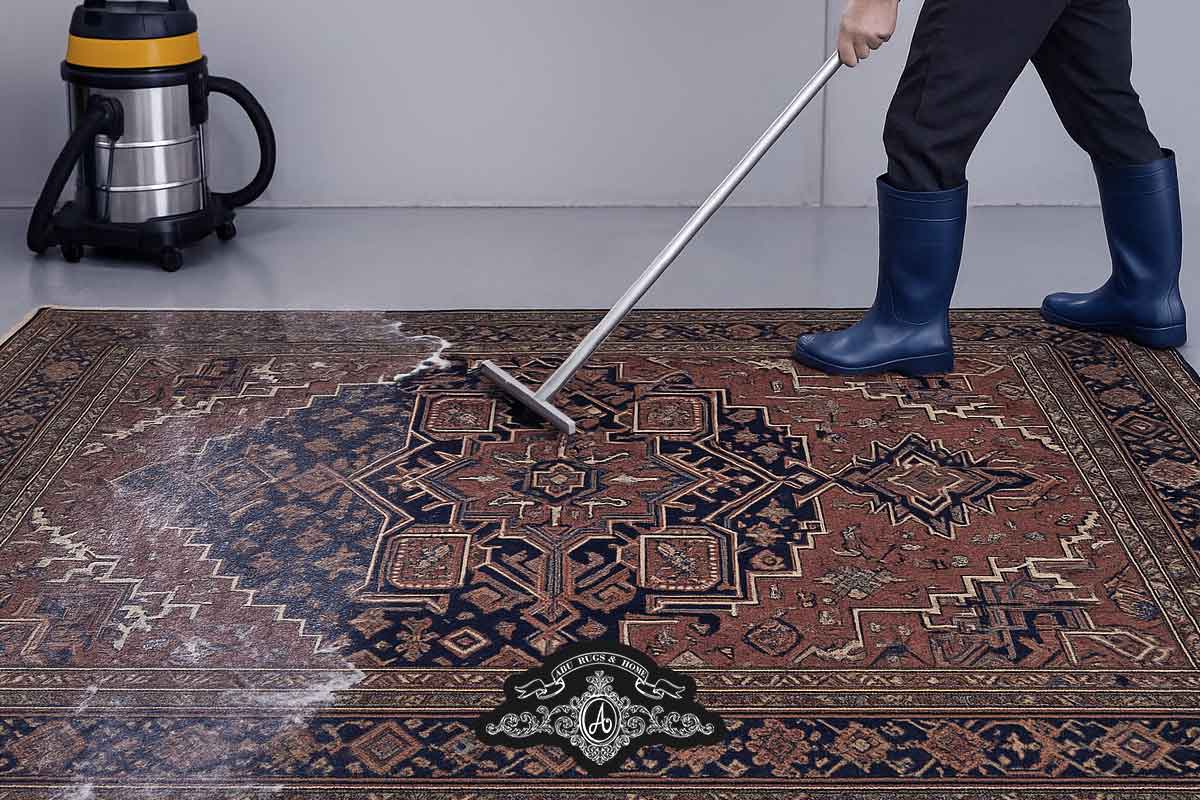 How to clean area rugs